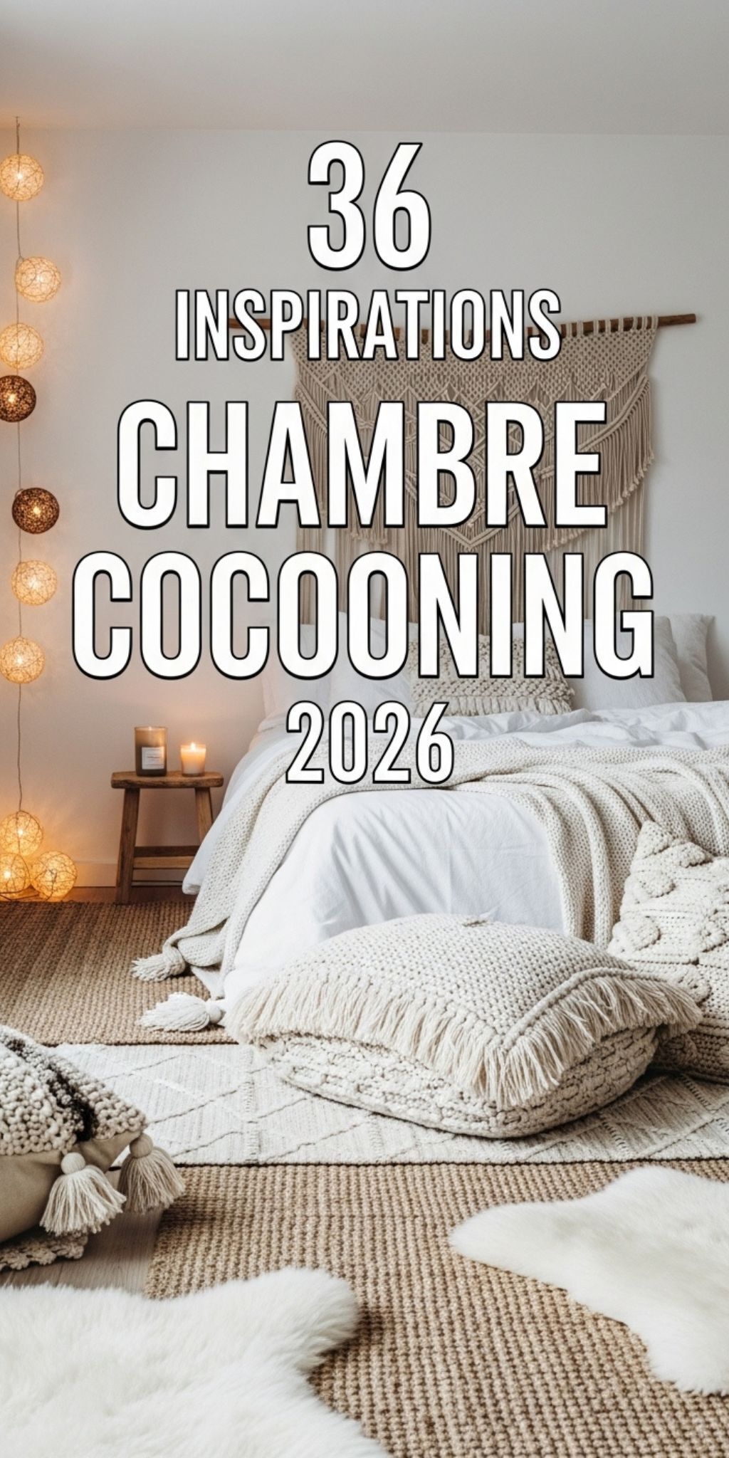 Top 36 des Idées de Déco Chambre Adulte Tendance 2026 (Style Cocooning Garanti)