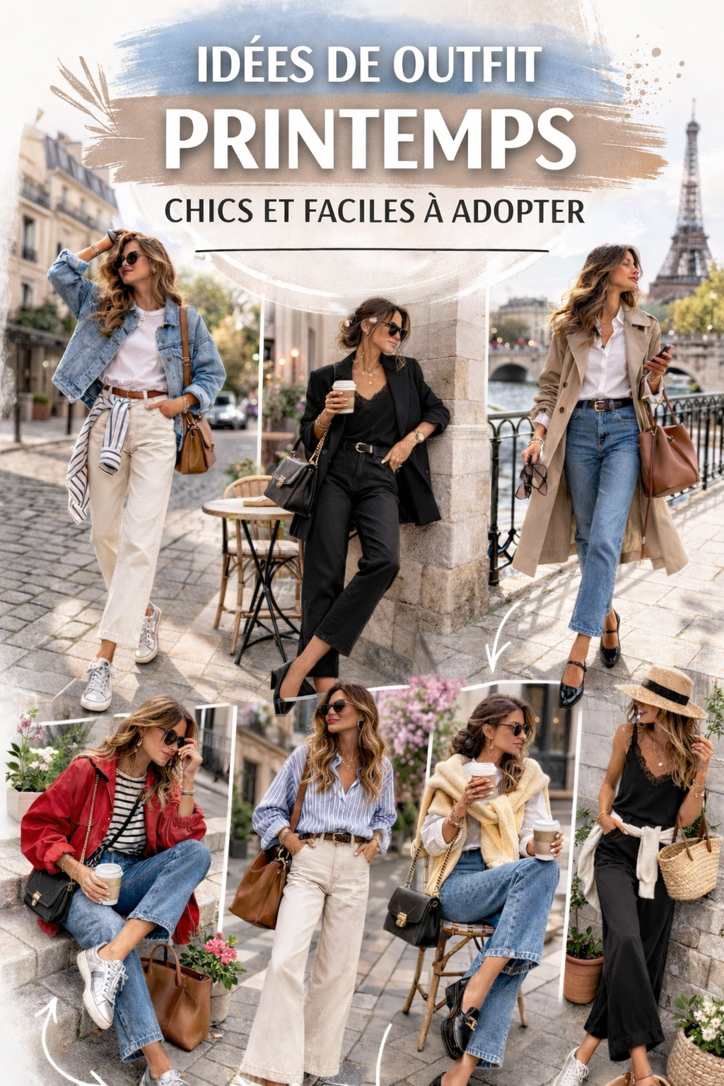 Idées de Outfit Printemps Chics et Faciles à Adopter