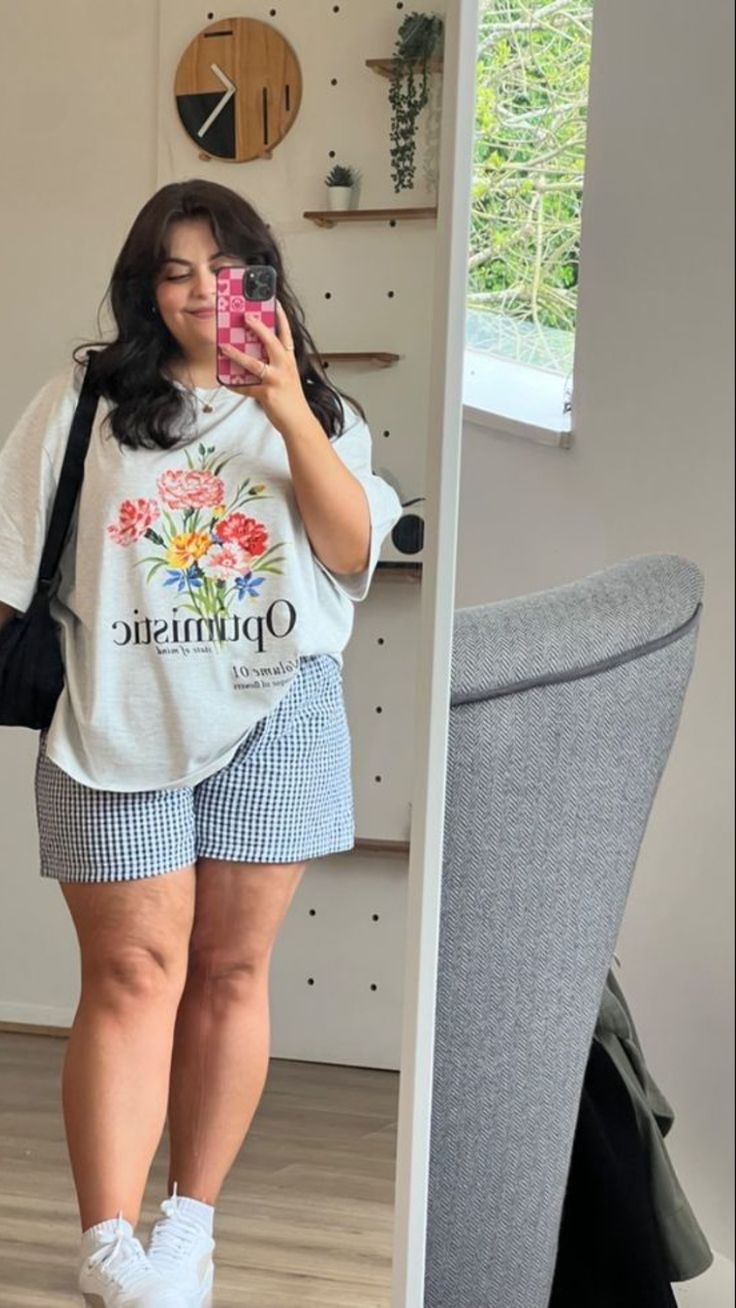 tenue confortable été printemps femme ronde curvy look viral pinterest