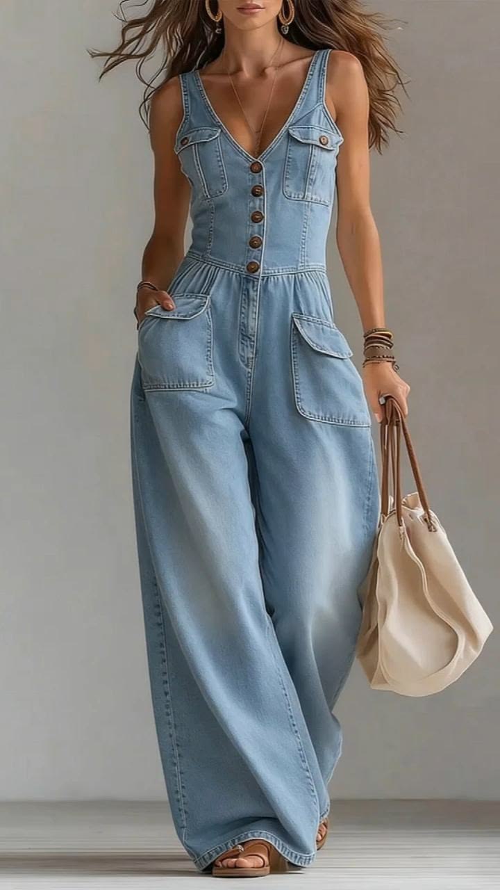 tenue denim été 2026 tendance mode femme