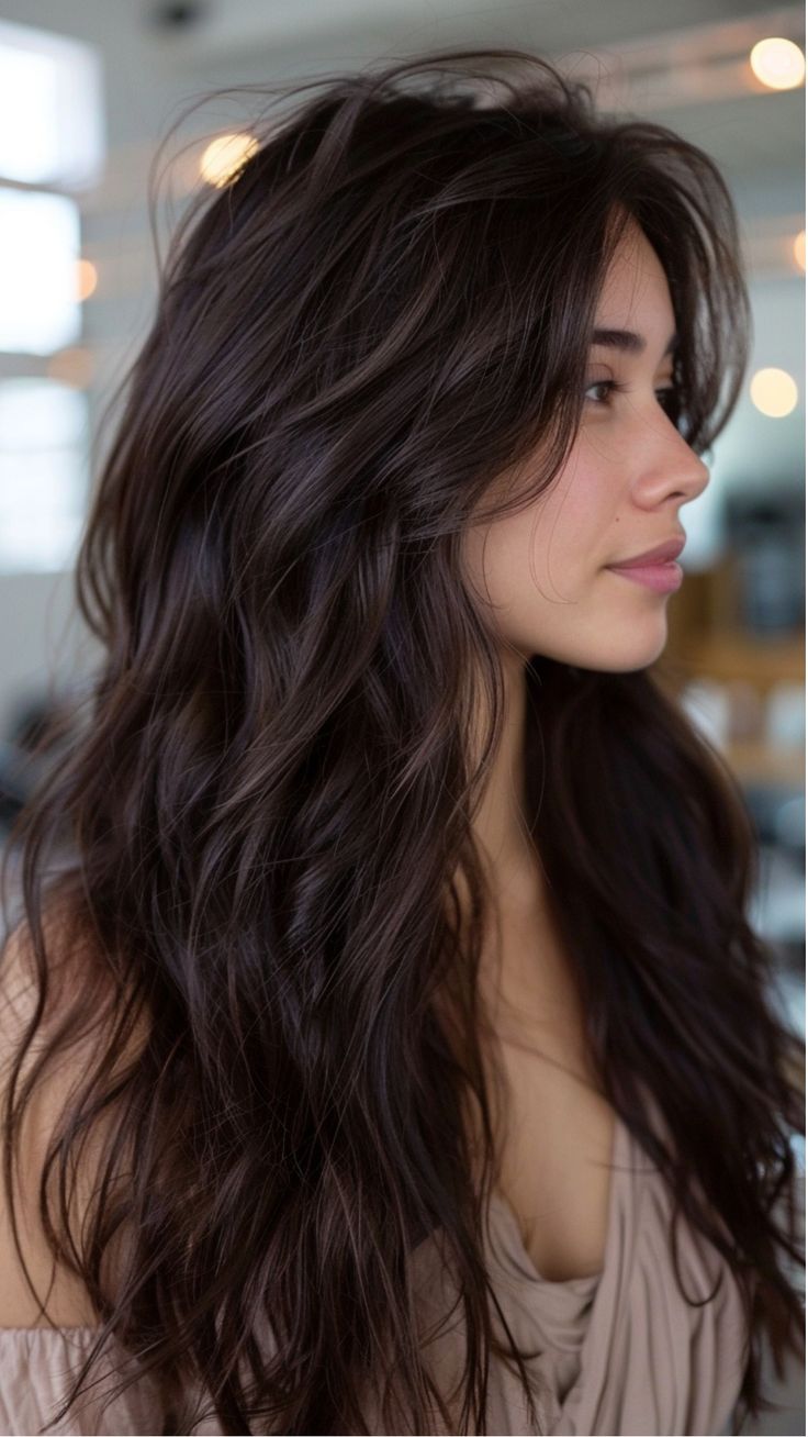 coiffures cheveux espresso