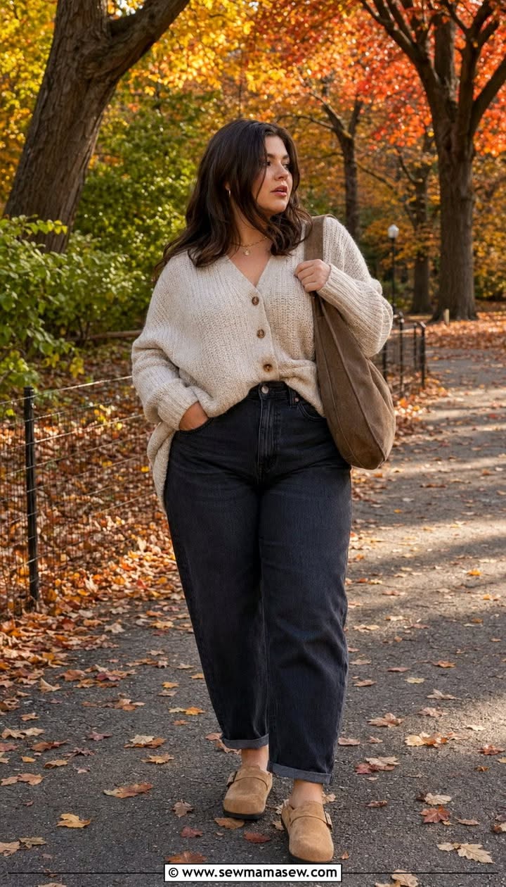 Trench beige avec jean noir et bottines épaisses