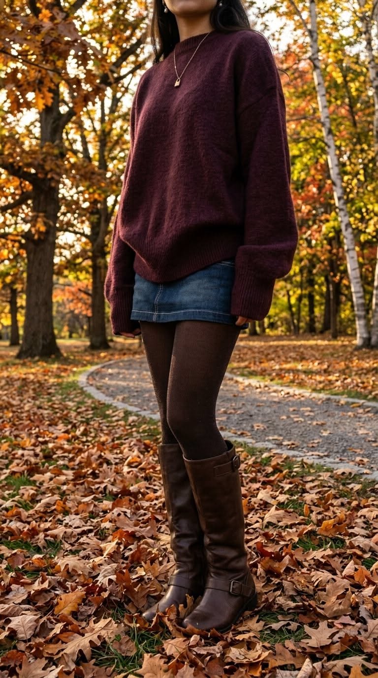 Ensemble chic décontracté parfait pour la mi-saison